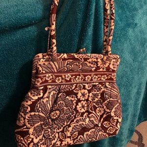 Alice Handbag - Slate Blooms Pattern